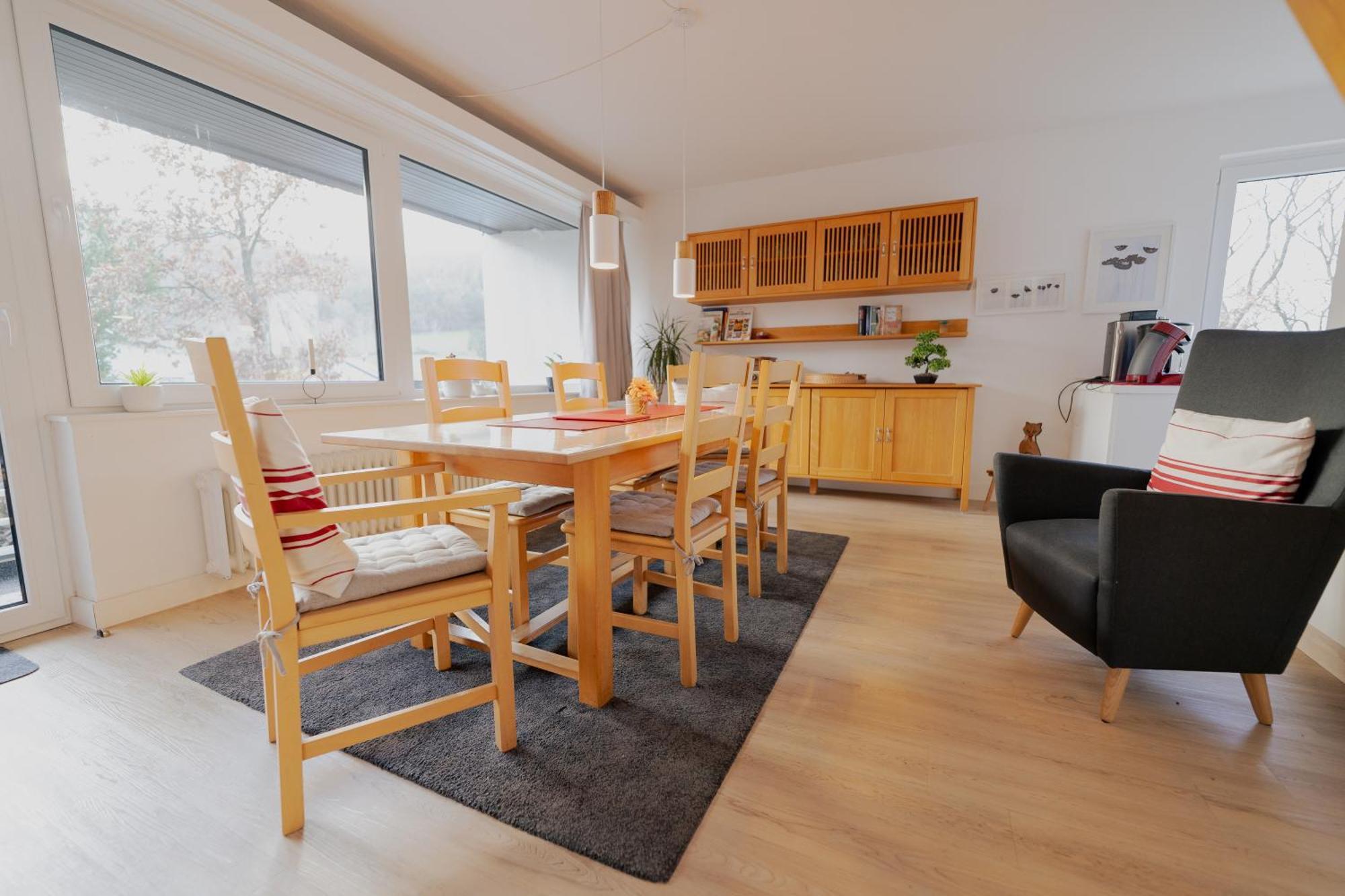 Ferienhaus Schoene Aussicht Ferienwohnung Rot Hemfurth-Edersee Εξωτερικό φωτογραφία
